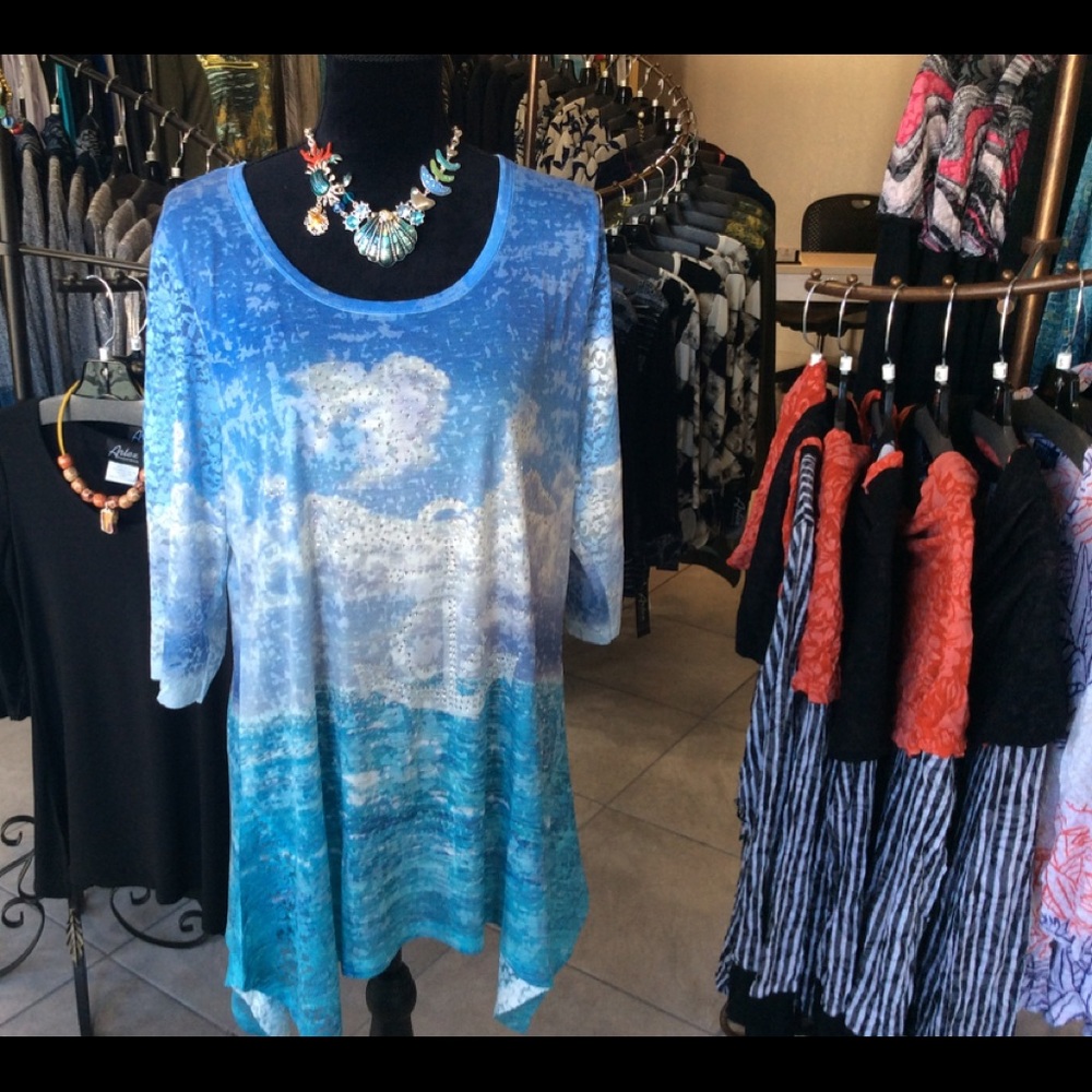 3/4 Sleeve Tunic